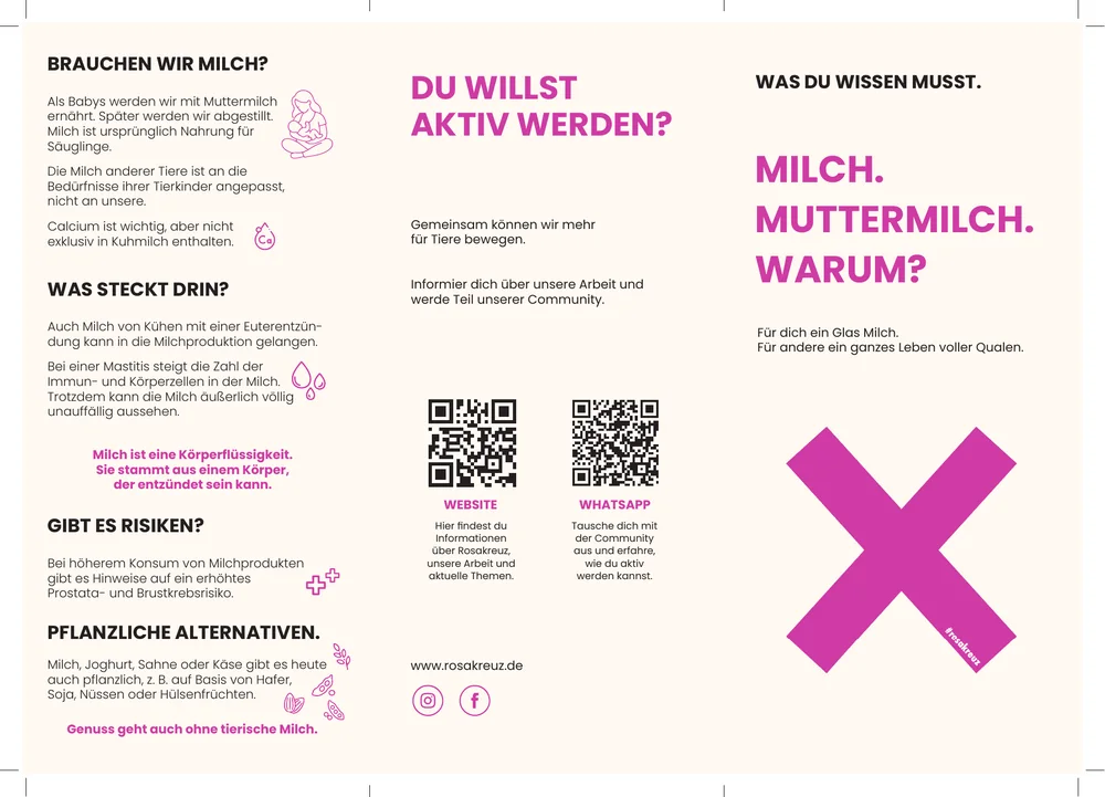 Flyer-Vorschau: Milch. Muttermilch. Warum?